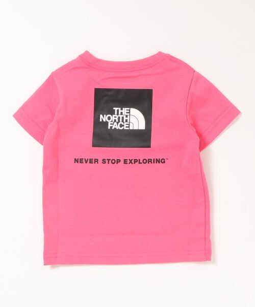 THE NORTH FACE（ザノースフェイス）の「THE NORTH FACE/ザ・ノース・フェイス/B S SQUARE LOGO T/ベビー　ショートスリーブスクエアロゴティー/NTB32142（Tシャツ/カットソー・メンズ・ホワイト/ブラック/ブラウン/ピンク・80ｃｍ/90cm）」の7枚目の写真