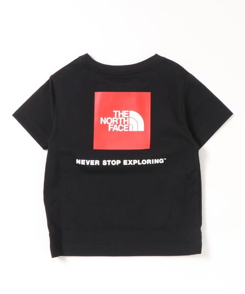 THE NORTH FACE（ザノースフェイス）の「THE NORTH FACE/ザ・ノース・フェイス/B S SQUARE LOGO T/ベビー　ショートスリーブスクエアロゴティー/NTB32142（Tシャツ/カットソー・メンズ・ホワイト/ブラック/ブラウン/ピンク・80ｃｍ/90cm）」の6枚目の写真