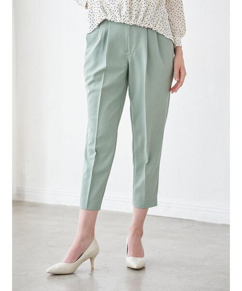 YECCA VECCA（イェッカヴェッカ）の「P.タックパンツ　＊（その他パンツ・レディース・ミント/ダークネイビー/ラベンダー・S/M）」の2枚目の写真