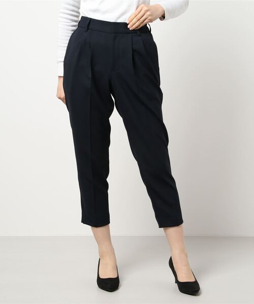 YECCA VECCA（イェッカヴェッカ）の「P.タックパンツ　＊（その他パンツ・レディース・ミント/ダークネイビー/ラベンダー・S/M）」の6枚目の写真