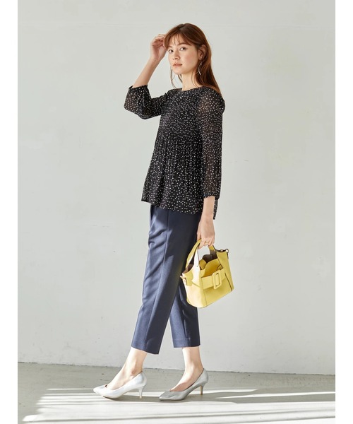 YECCA VECCA（イェッカヴェッカ）の「P.タックパンツ　＊（その他パンツ・レディース・ミント/ダークネイビー/ラベンダー・S/M）」の11枚目の写真