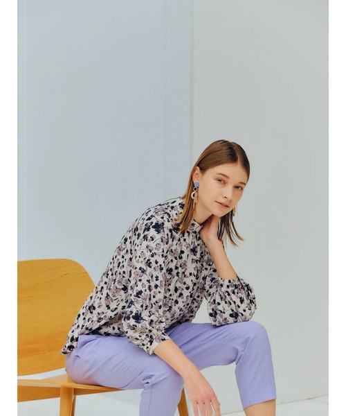 YECCA VECCA（イェッカヴェッカ）の「P.タックパンツ　＊（その他パンツ・レディース・ミント/ダークネイビー/ラベンダー・S/M）」の12枚目の写真