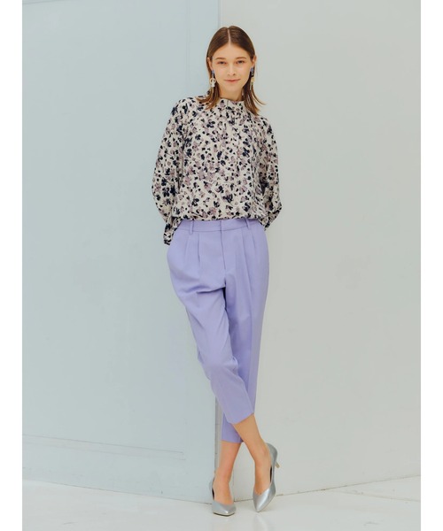 YECCA VECCA（イェッカヴェッカ）の「P.タックパンツ　＊（その他パンツ・レディース・ミント/ダークネイビー/ラベンダー・S/M）」の15枚目の写真