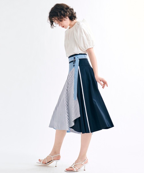 LANVIN en Bleu（ランバンオンブルー）の「ギャザーショルダー