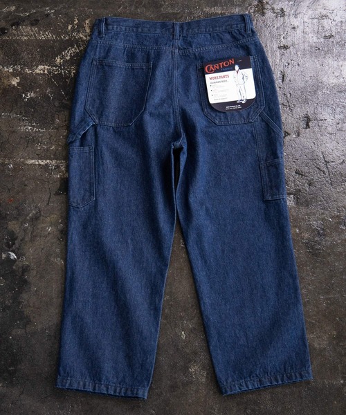 CANTON（キャントン）の「GW＊CANTON DENIM/924829（デニムパンツ・メンズ・ブルー/ホワイト/その他4・MEDIUM/LARGE）」の2枚目の写真