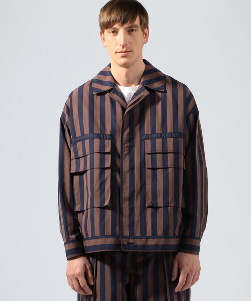 TOMORROWLAND （トゥモローランド）の「コットン カバーオールジャケット（ブルゾン・メンズ・ブラック/ブルー系その他4・S/M/XS）」の15枚目の写真