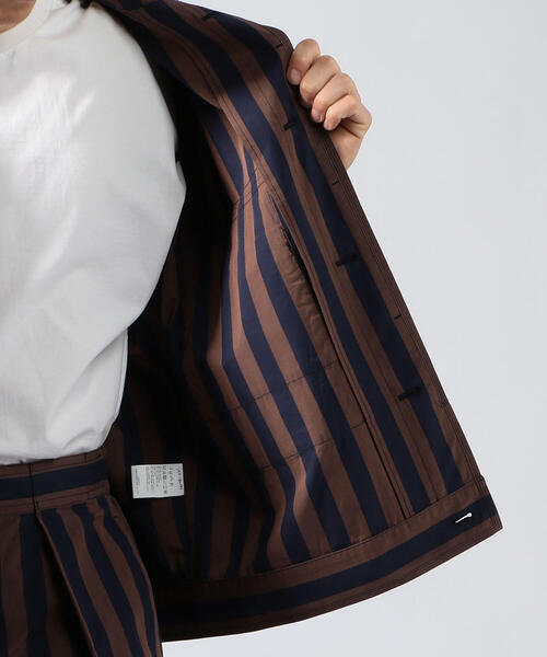 TOMORROWLAND （トゥモローランド）の「コットン カバーオールジャケット（ブルゾン・メンズ・ブラック/ブルー系その他4・S/M/XS）」の3枚目の写真