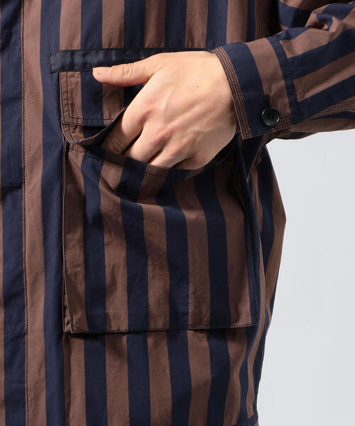 TOMORROWLAND （トゥモローランド）の「コットン カバーオールジャケット（ブルゾン・メンズ・ブラック/ブルー系その他4・S/M/XS）」の16枚目の写真