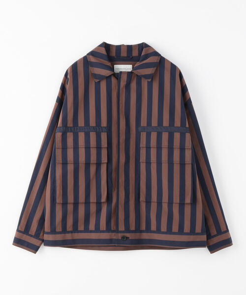 TOMORROWLAND （トゥモローランド）の「コットン カバーオールジャケット（ブルゾン・メンズ・ブラック/ブルー系その他4・S/M/XS）」の4枚目の写真