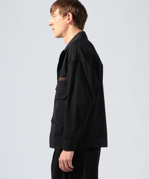 TOMORROWLAND （トゥモローランド）の「コットン カバーオールジャケット（ブルゾン・メンズ・ブラック/ブルー系その他4・S/M/XS）」の17枚目の写真