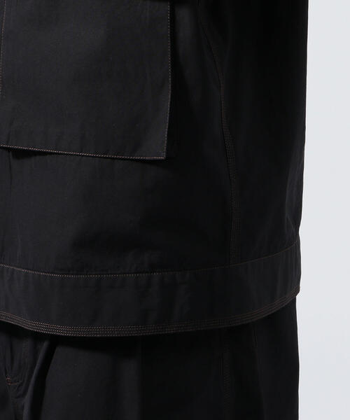 TOMORROWLAND （トゥモローランド）の「コットン カバーオールジャケット（ブルゾン・メンズ・ブラック/ブルー系その他4・S/M/XS）」の22枚目の写真