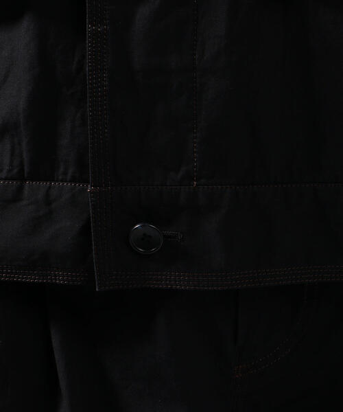 TOMORROWLAND （トゥモローランド）の「コットン カバーオールジャケット（ブルゾン・メンズ・ブラック/ブルー系その他4・S/M/XS）」の14枚目の写真