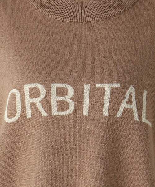 pink adobe（ピンクアドベ）の「◆【M-L】ロゴニット（ニット/セーター・レディース・ライトブルー/ブラック/アイボリー/キャメル・40/38）」の9枚目の写真