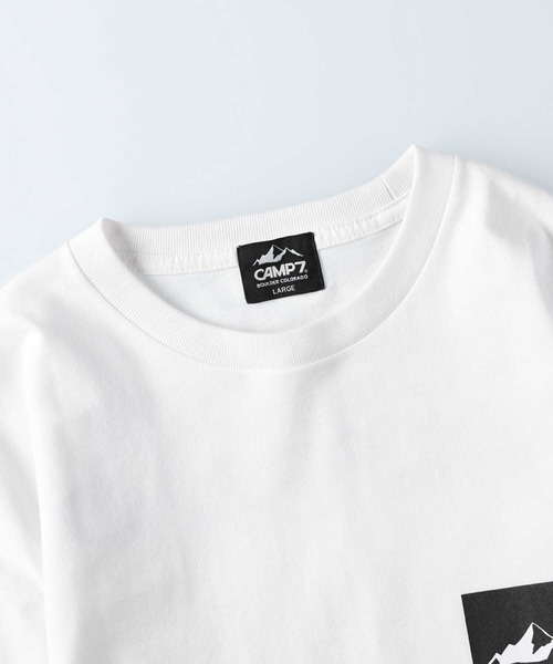 CAMP7（キャンプセブン）の「【CAMP7】バックフォトＴシャツ（Tシャツ/カットソー・メンズ・ブラック/ホワイト/ケリー/ケリーグリーン・M/XL/L）」の10枚目の写真