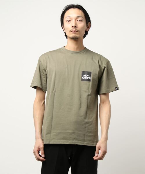 CAMP7（キャンプセブン）の「【CAMP7】バックフォトＴシャツ（Tシャツ/カットソー・メンズ・ブラック/ホワイト/ケリー/ケリーグリーン・M/XL/L）」の7枚目の写真
