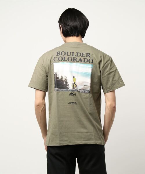 CAMP7（キャンプセブン）の「【CAMP7】バックフォトＴシャツ（Tシャツ/カットソー・メンズ・ブラック/ホワイト/ケリー/ケリーグリーン・M/XL/L）」の20枚目の写真