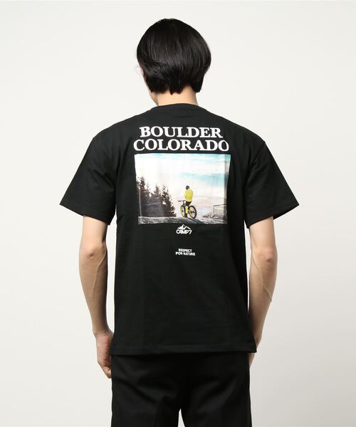 CAMP7（キャンプセブン）の「【CAMP7】バックフォトＴシャツ（Tシャツ/カットソー・メンズ・ブラック/ホワイト/ケリー/ケリーグリーン・M/XL/L）」の21枚目の写真