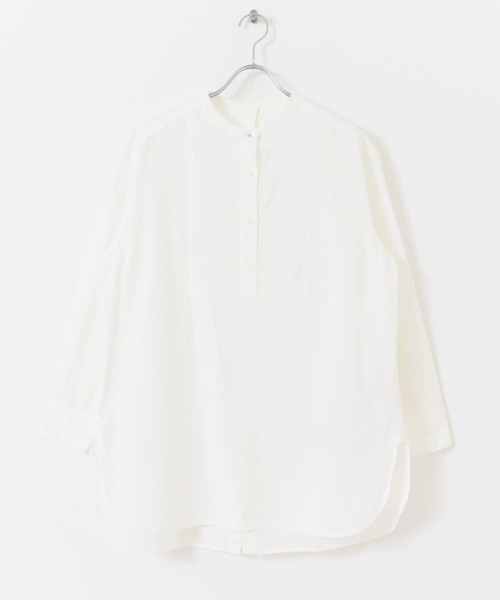 URBAN RESEARCH（アーバンリサーチ）の「コットンコードボイルシャツ（シャツ/ブラウス・レディース・ホワイト/ブラック・FREE）」の5枚目の写真