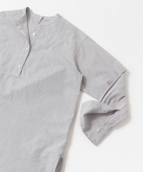 URBAN RESEARCH（アーバンリサーチ）の「コットンコードボイルシャツ（シャツ/ブラウス・レディース・ホワイト/ブラック・FREE）」の18枚目の写真