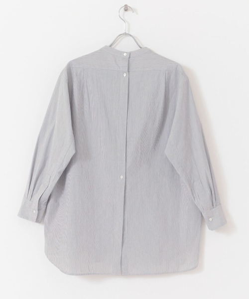 URBAN RESEARCH（アーバンリサーチ）の「コットンコードボイルシャツ（シャツ/ブラウス・レディース・ホワイト/ブラック・FREE）」の11枚目の写真