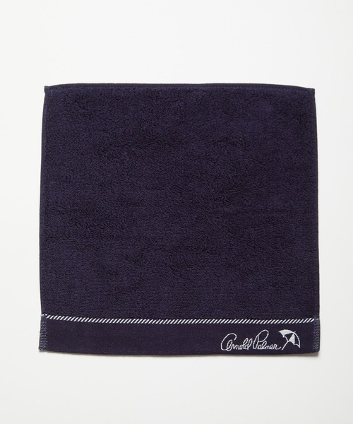 Arnold Palmer（アーノルドパーマー）の「ワンポイントロゴタオルハンカチ（ハンカチ/ハンドタオル・レディース・ブルー/パープル/ネイビー・ﾌﾘ-）」の2枚目の写真