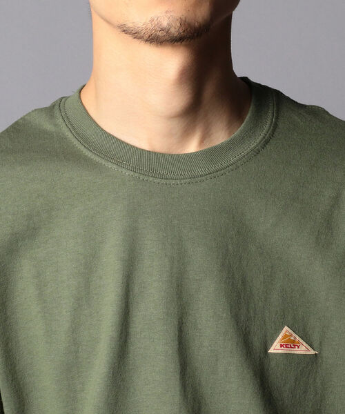 KELTY（ケルティ）の「【KELTY/ケルティ】GLOSTER別注 バックプリント ビッグシルエットロンT UNISEX（Tシャツ/カットソー・メンズ・ホワイト/チャコールグレー/ベージュ/オリーブ・M/L）」の8枚目の写真