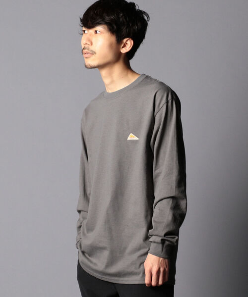 KELTY（ケルティ）の「【KELTY/ケルティ】GLOSTER別注 バックプリント ビッグシルエットロンT UNISEX（Tシャツ/カットソー・メンズ・ホワイト/チャコールグレー/ベージュ/オリーブ・M/L）」の14枚目の写真