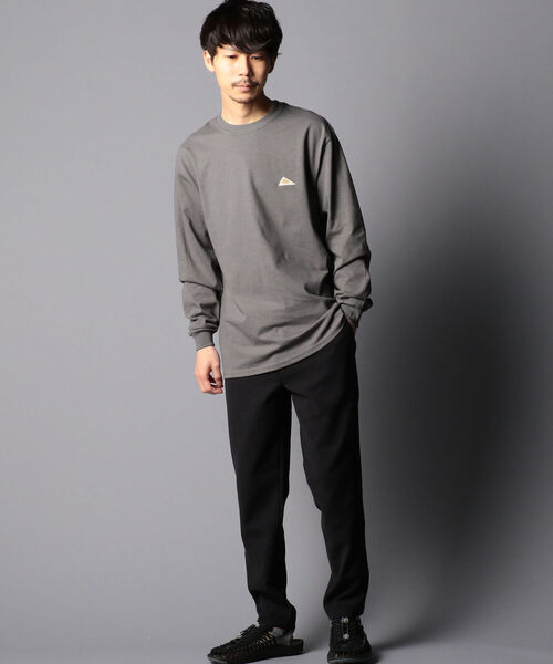 KELTY（ケルティ）の「【KELTY/ケルティ】GLOSTER別注 バックプリント ビッグシルエットロンT UNISEX（Tシャツ/カットソー・メンズ・ホワイト/チャコールグレー/ベージュ/オリーブ・M/L）」の16枚目の写真