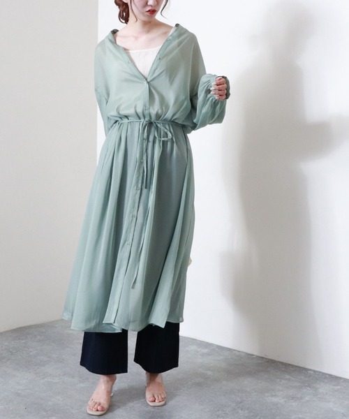 archives（アルシーヴ）の「ピンタックフレアデニムパンツ（デニムパンツ・レディース・オフホワイト/ロイヤルブルー/ネイビー・SMALL/MEDIUM）」の18枚目の写真