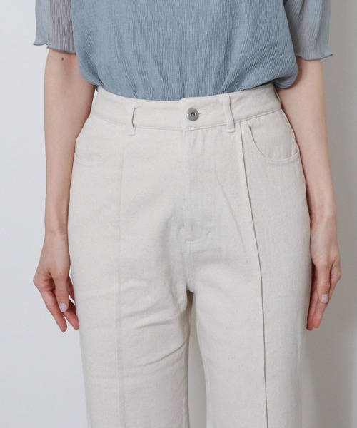 archives（アルシーヴ）の「ピンタックフレアデニムパンツ（デニムパンツ・レディース・オフホワイト/ロイヤルブルー/ネイビー・SMALL/MEDIUM）」の21枚目の写真