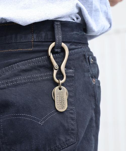UNIVERSAL OVERALL（ユニバーサルオーバーオール）の「UNIVERSAL OVERALL/ユニバーサルオーバーオール KEY RING 2 キーリング キーホルダー（キーホルダー・メンズ・ブラック/シルバー/ゴールド/オレンジ・ONE SIZE）」の10枚目の写真