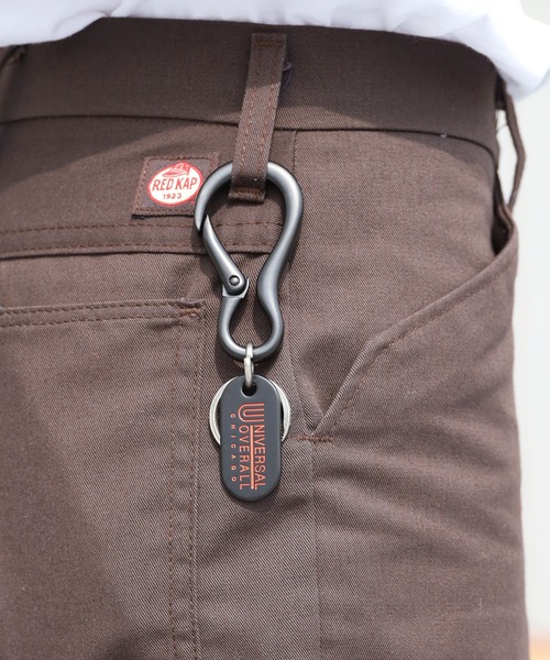 UNIVERSAL OVERALL（ユニバーサルオーバーオール）の「UNIVERSAL OVERALL/ユニバーサルオーバーオール KEY RING 2 キーリング キーホルダー（キーホルダー・メンズ・ブラック/シルバー/ゴールド/オレンジ・ONE SIZE）」の7枚目の写真