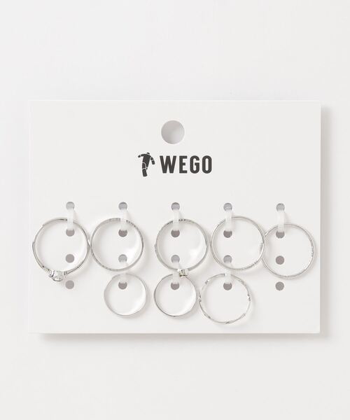 WEGO(ウィゴー)の「WEGO/【8点セット】シンプルリング(リング・レディース・ゴールド/シルバー・FREE)」の2枚目の写真