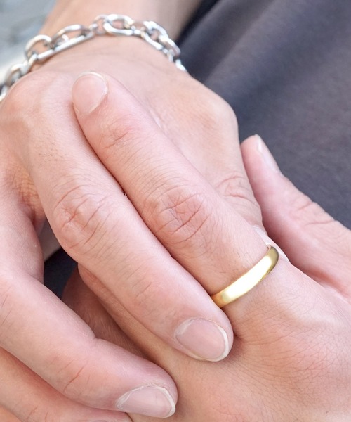 SBG(エスビー)の「SBG シンプルカラースチールリング(リング・メンズ・ブラック/シルバー/ゴールド/ブラック系その他/シルバー系その他/ゴールド系その他/シルバー系/シルバー系1・10号/12号/11号/9号/8号/18号/21号/15号/25号/23号/16号/14号)」の7枚目の写真