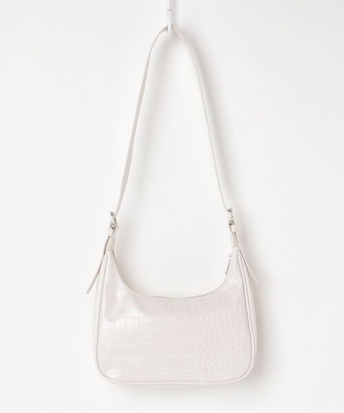 dispark（ディスパーク）の「DISPARK/クロコサドルバッグ（ショルダーバッグ・レディース・ブラック系その他/ホワイト系その他・FREE）」の6枚目の写真