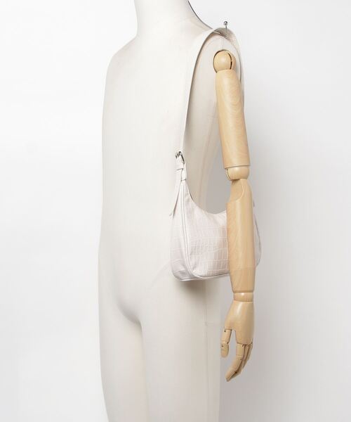 dispark（ディスパーク）の「DISPARK/クロコサドルバッグ（ショルダーバッグ・レディース・ブラック系その他/ホワイト系その他・FREE）」の10枚目の写真