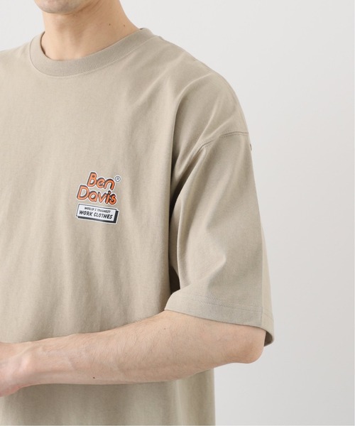 BEN DAVIS ORIGINALS（ベンデイビスオリジナルス）の「【BEN DAVIS / ベンデイビス】 heres Big Tシャツ（Tシャツ/カットソー・メンズ・ホワイト/ブラック/ベージュ/グリーン・MEDIUM/LARGE）」の12枚目の写真