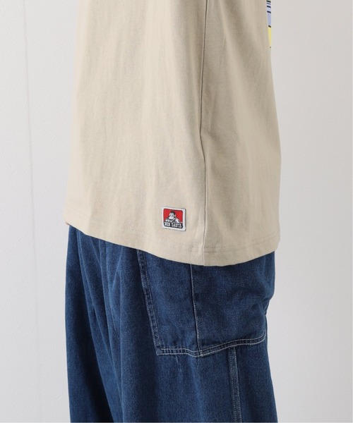 BEN DAVIS ORIGINALS（ベンデイビスオリジナルス）の「【BEN DAVIS / ベンデイビス】 heres Big Tシャツ（Tシャツ/カットソー・メンズ・ホワイト/ブラック/ベージュ/グリーン・MEDIUM/LARGE）」の13枚目の写真