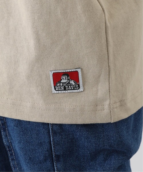 BEN DAVIS ORIGINALS（ベンデイビスオリジナルス）の「【BEN DAVIS / ベンデイビス】 heres Big Tシャツ（Tシャツ/カットソー・メンズ・ホワイト/ブラック/ベージュ/グリーン・MEDIUM/LARGE）」の14枚目の写真