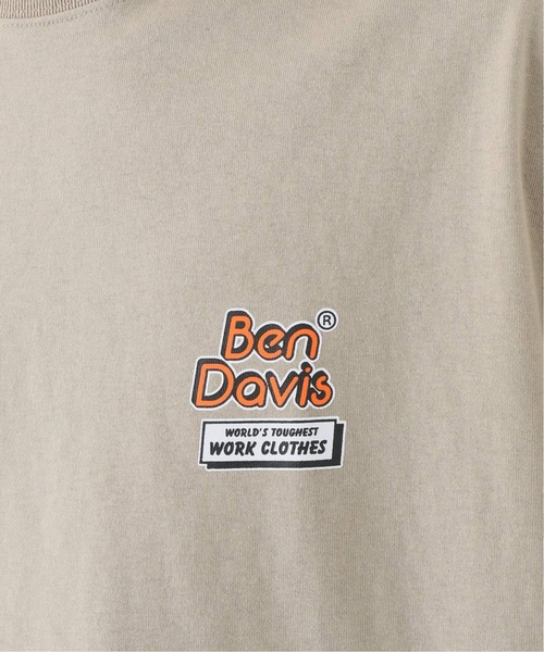 BEN DAVIS ORIGINALS（ベンデイビスオリジナルス）の「【BEN DAVIS / ベンデイビス】 heres Big Tシャツ（Tシャツ/カットソー・メンズ・ホワイト/ブラック/ベージュ/グリーン・MEDIUM/LARGE）」の17枚目の写真