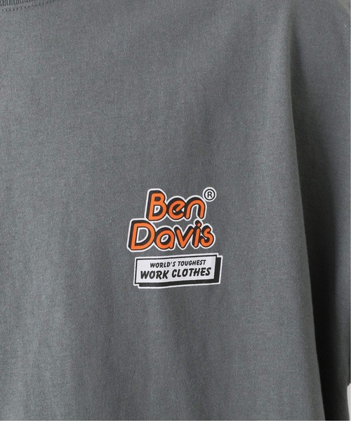 BEN DAVIS ORIGINALS（ベンデイビスオリジナルス）の「【BEN DAVIS / ベンデイビス】 heres Big Tシャツ（Tシャツ/カットソー・メンズ・ホワイト/ブラック/ベージュ/グリーン・MEDIUM/LARGE）」の18枚目の写真