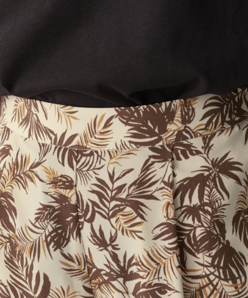 LOWRYS FARM（ローリーズファーム）の「夏柄ワイドイージーパンツ　950055（その他パンツ・レディース・ネイビー/ブラウン/アイボリー・FREE）」の6枚目の写真