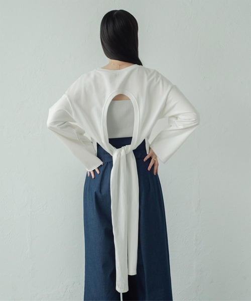 mietteバックシャンカットプルオーバー