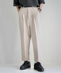 INTER FACTORY | ファッションインフルエンサー こーせ × INTER FACTORY　ワンタックコクーンパンツ(その他パンツ)