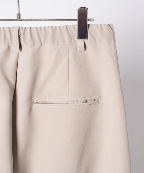 INTER FACTORY（インターファクトリー）の「ファッションインフルエンサー こーせ - ワンタックコクーンパンツ　made in INTER FACTORY（その他パンツ・メンズ・ベージュ/ブラック・MEDIUM/LARGE）」の22枚目の写真