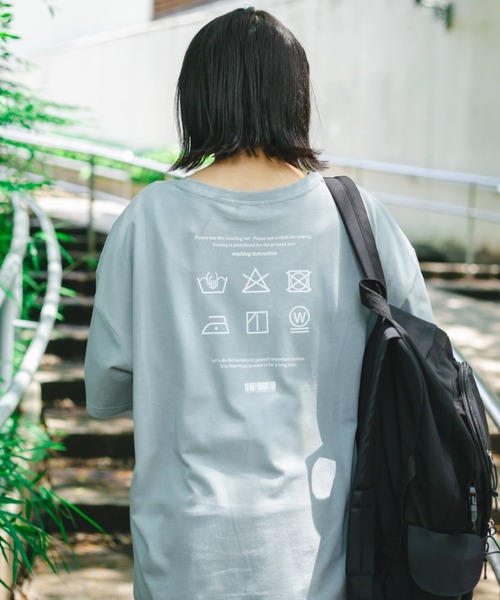 nemne store(ネンネストア)の「いちにちのはじまりアソートプリントT(Tシャツ/カットソー・レディース・ホワイト/ライトグレー/ライトブルー/ベージュ/オフホワイト/サックスブルー/ブルー/アイボリー/クリーム/クリア/ナチュラル/スミクロ・フリー)」の17枚目の写真