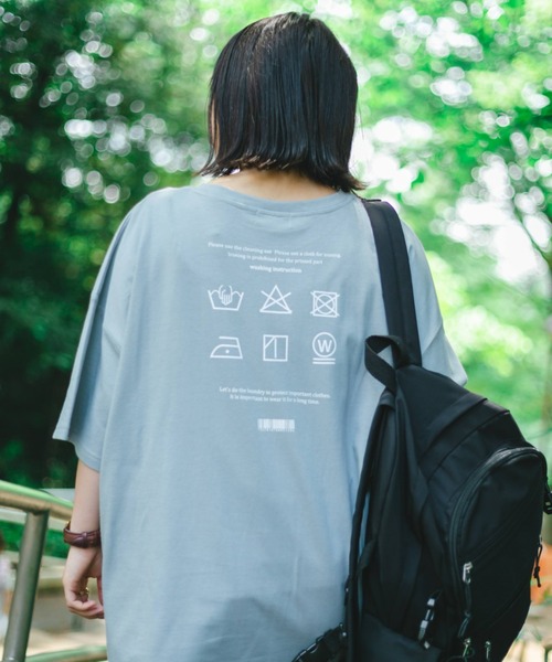 nemne store(ネンネストア)の「いちにちのはじまりアソートプリントT(Tシャツ/カットソー・レディース・ホワイト/ライトグレー/ライトブルー/ベージュ/オフホワイト/サックスブルー/ブルー/アイボリー/クリーム/クリア/ナチュラル/スミクロ・フリー)」の21枚目の写真
