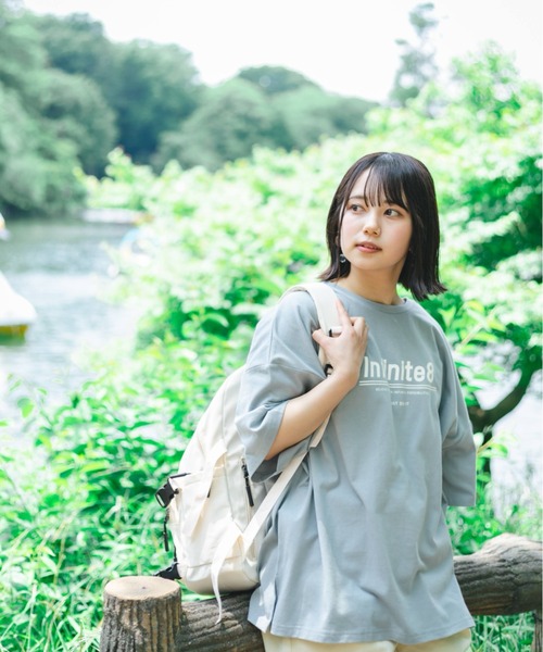 nemne store(ネンネストア)の「いちにちのはじまりアソートプリントT(Tシャツ/カットソー・レディース・ホワイト/ライトグレー/ライトブルー/ベージュ/オフホワイト/サックスブルー/ブルー/アイボリー/クリーム/クリア/ナチュラル/スミクロ・フリー)」の22枚目の写真