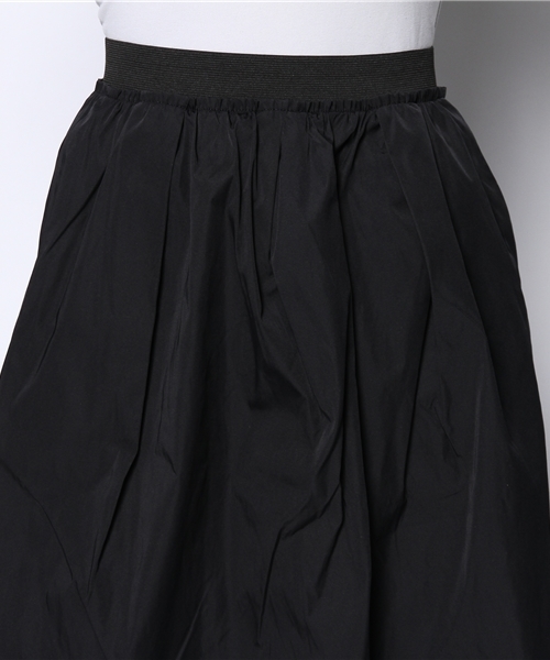 mystic（ミスティック）の「ハリ感スカート（スカート・レディース・ブラック/ベージュ/ブルー・ﾌﾘ-）」の6枚目の写真