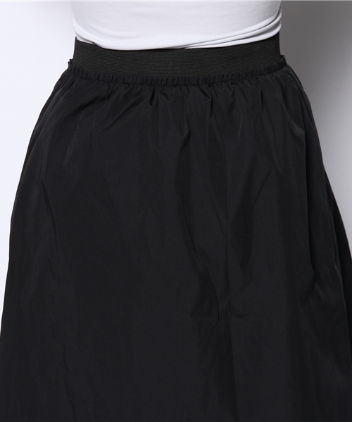 mystic（ミスティック）の「ハリ感スカート（スカート・レディース・ブラック/ベージュ/ブルー・ﾌﾘ-）」の7枚目の写真